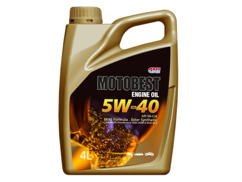 Motobest 5W-40 Engine Oil (4L)